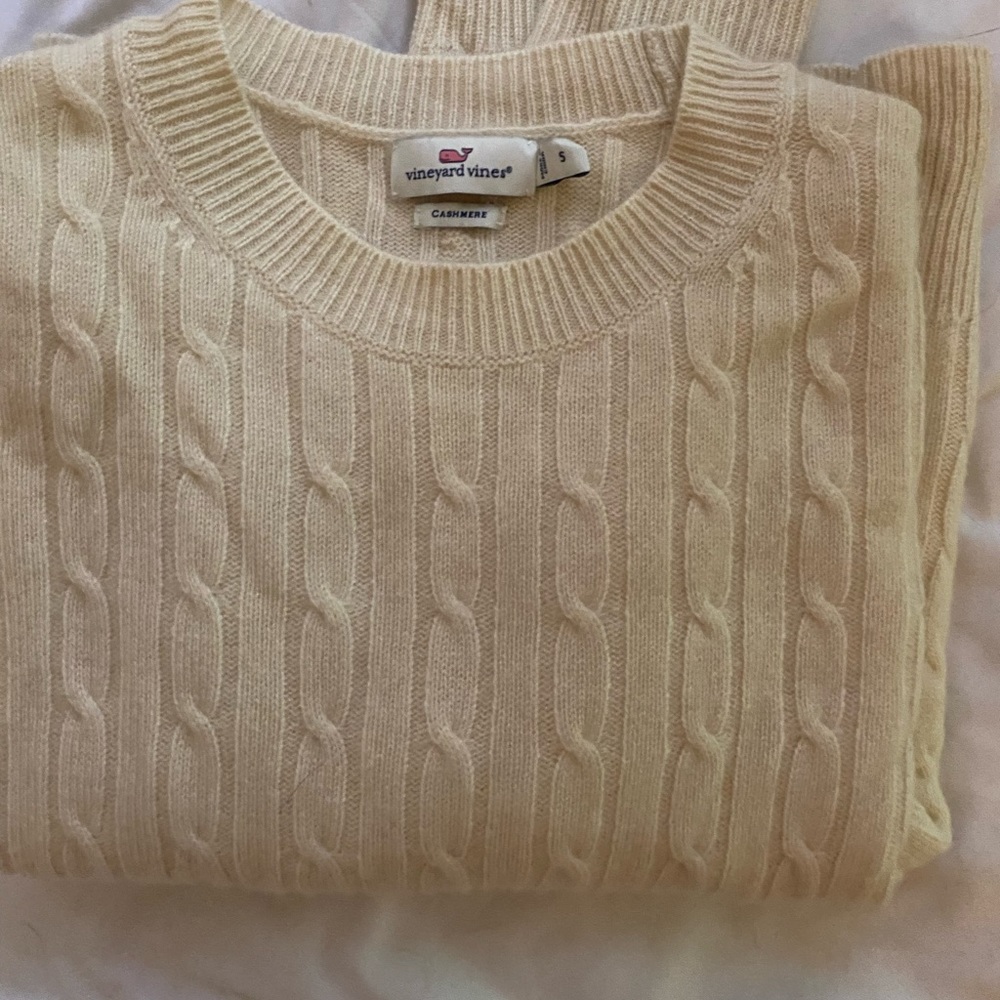 Crème Cashmere Sweater - Vineyard Vines